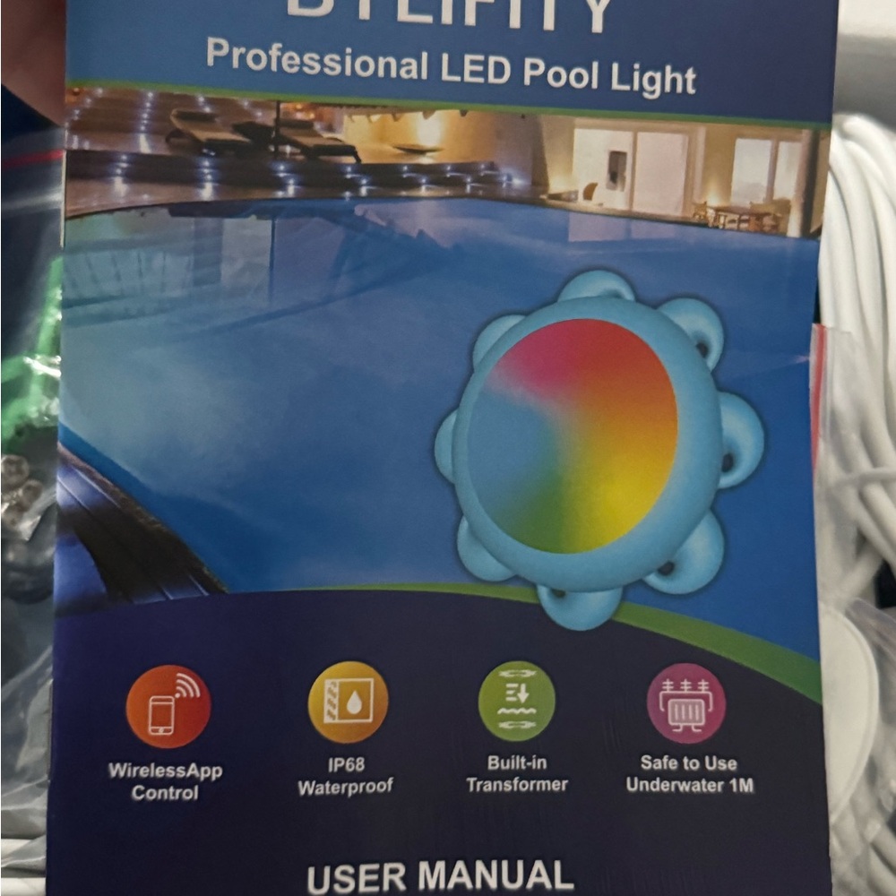 Blue LED Pool Lights with Remote - Picture 14 of 14